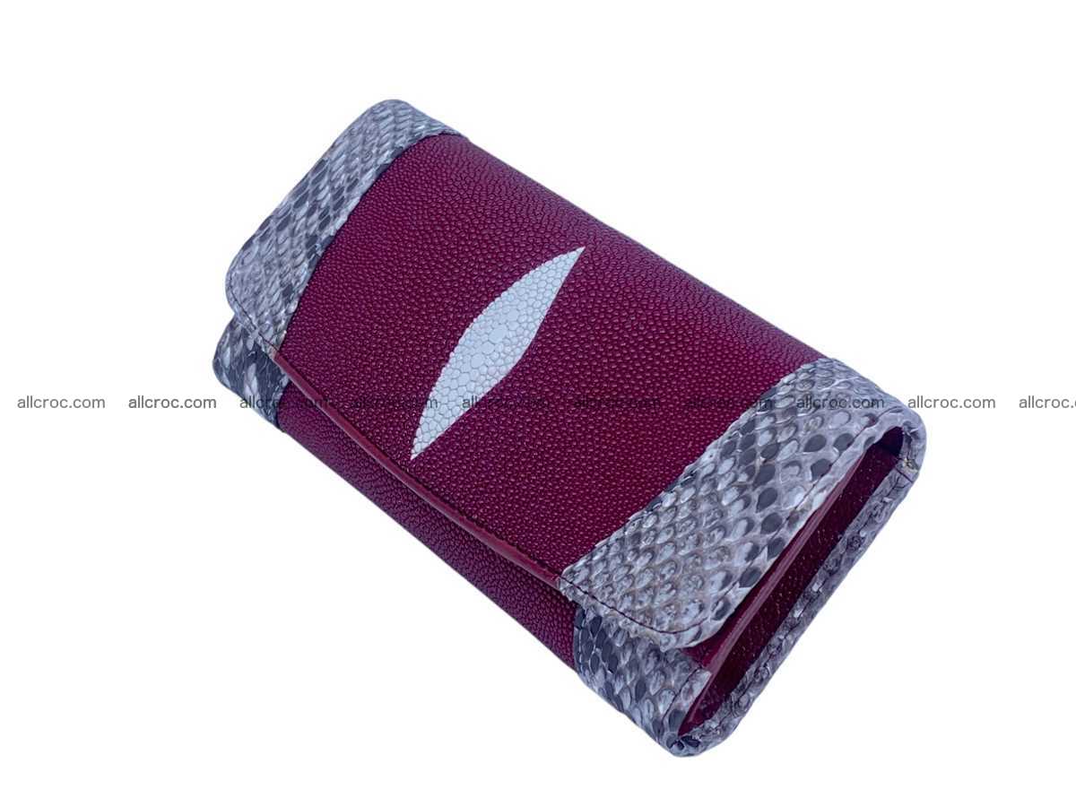 Stingray leather long wallet 2610 Foto 1