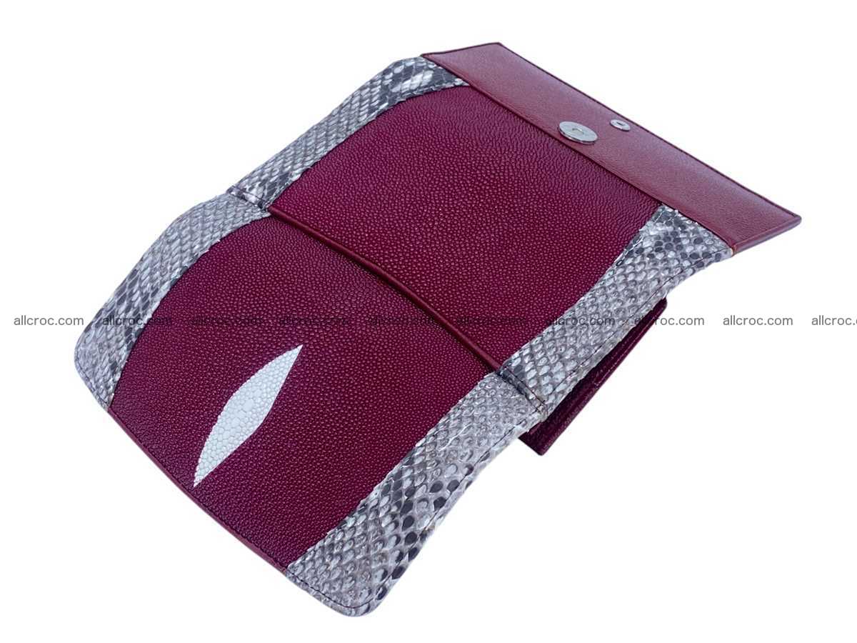 Stingray leather long wallet 2610 Foto 3
