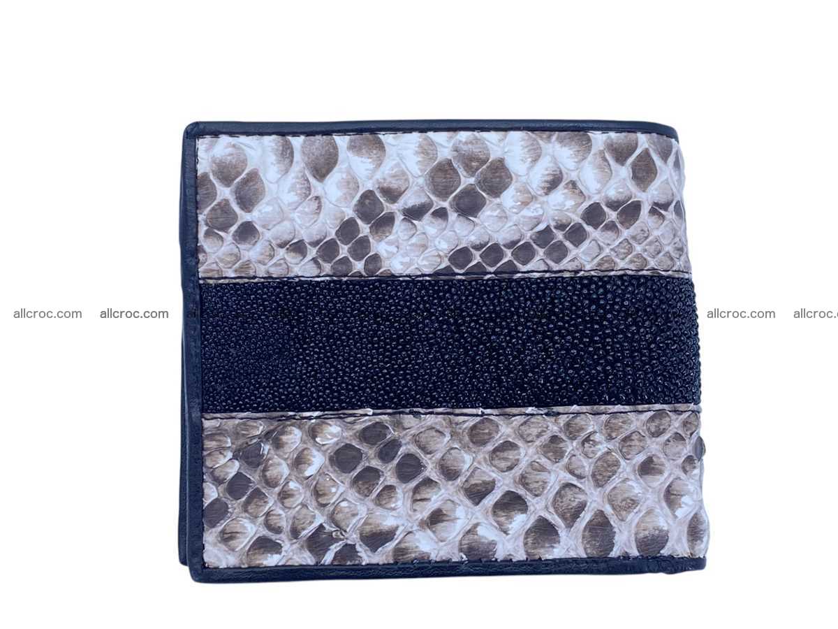 Stingray leather & python leather wallet 2742 Foto 1