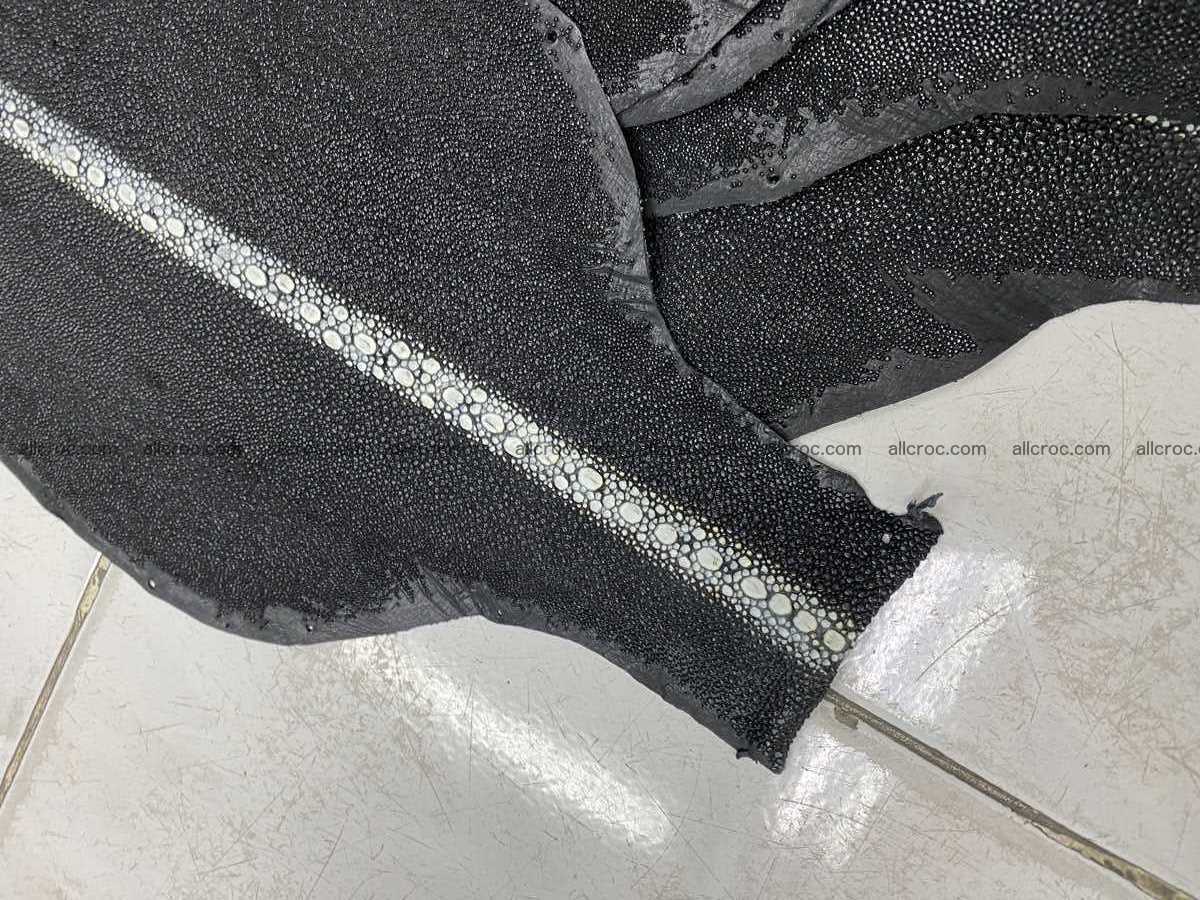 Stingray leather row stone shape 3 inches 2432 Foto 6