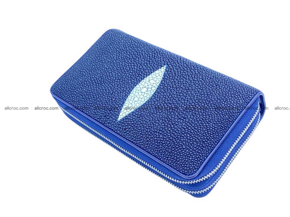 Stingray leather wallet 2 zip 2455 Foto 2