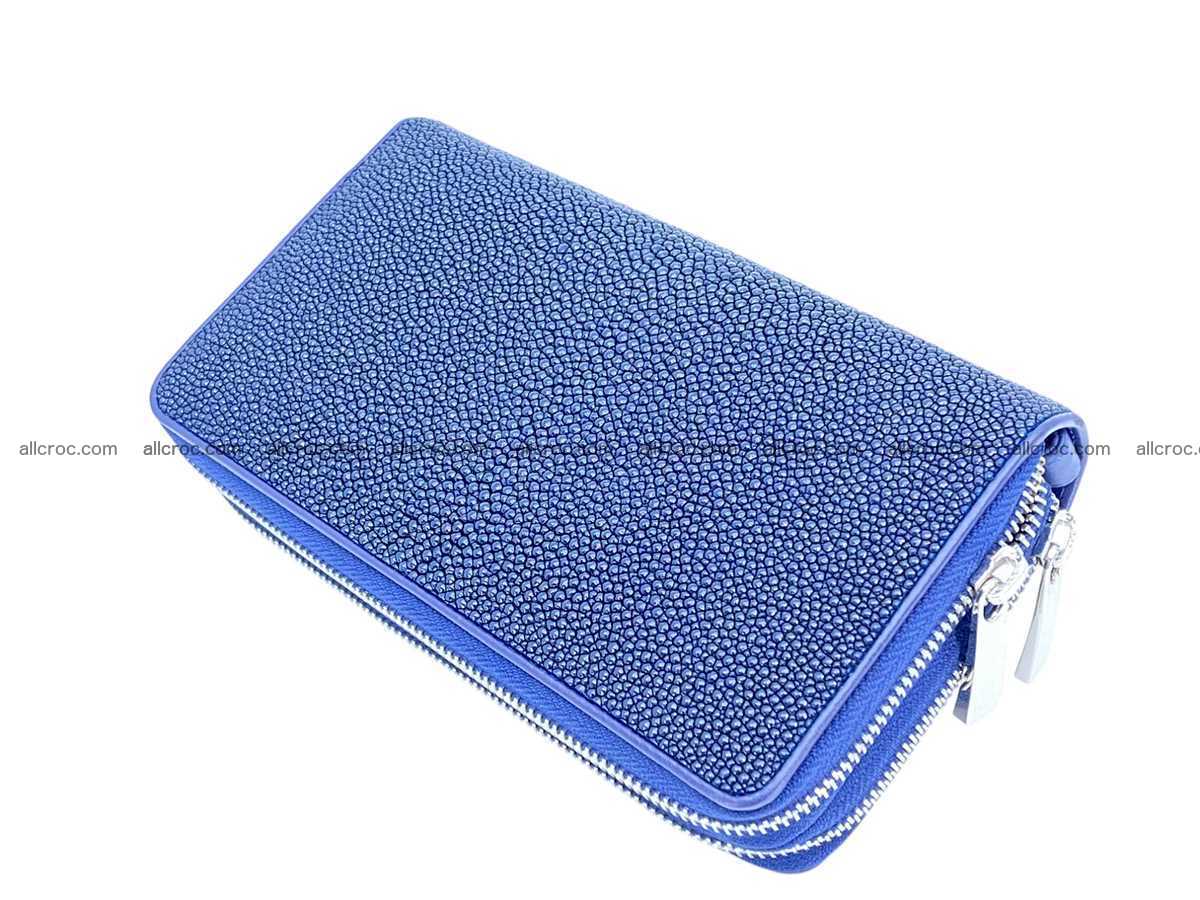 Stingray leather wallet 2 zip 2455 Foto 1