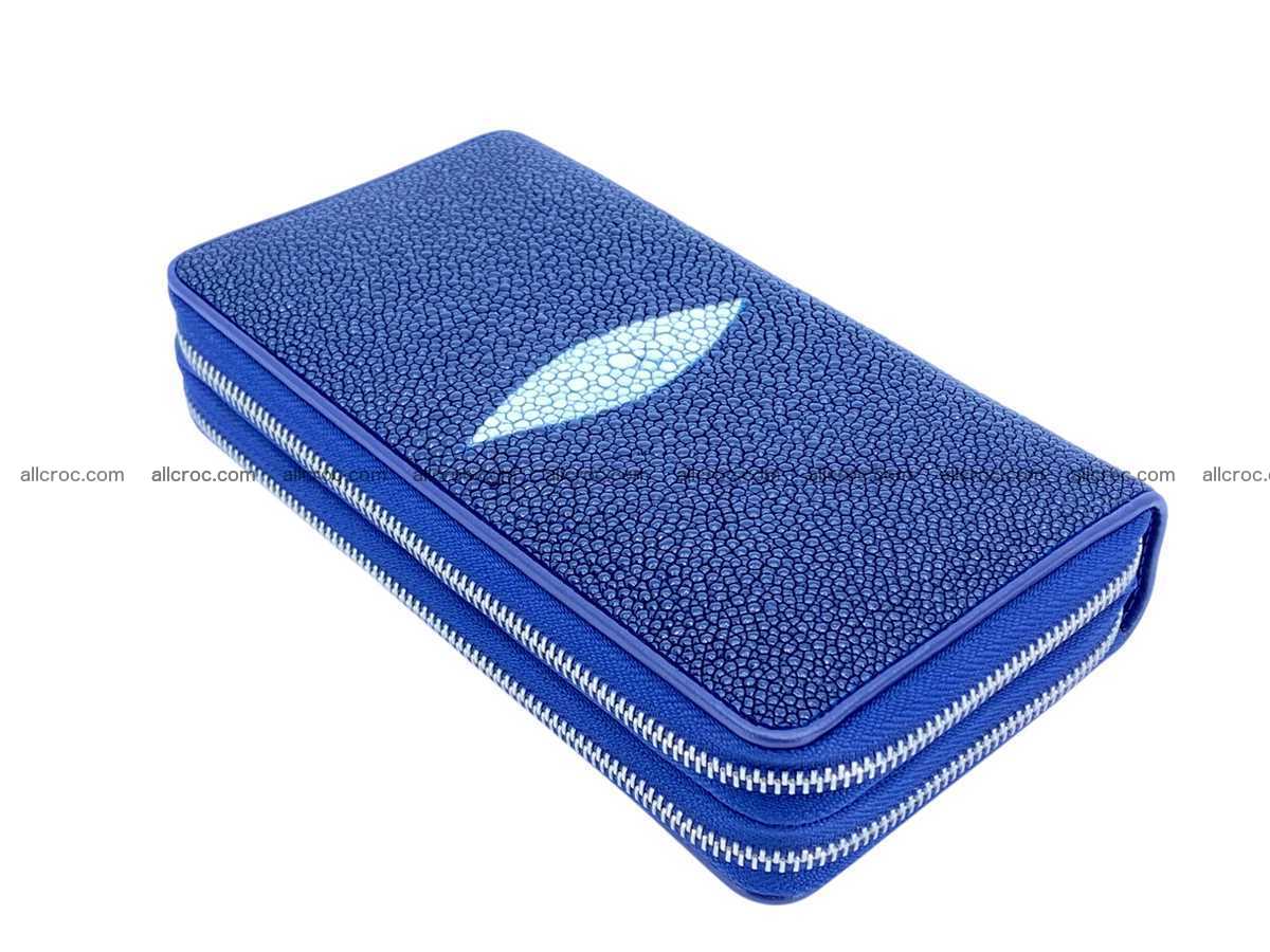 Stingray leather wallet 2 zip 2455 Foto 0