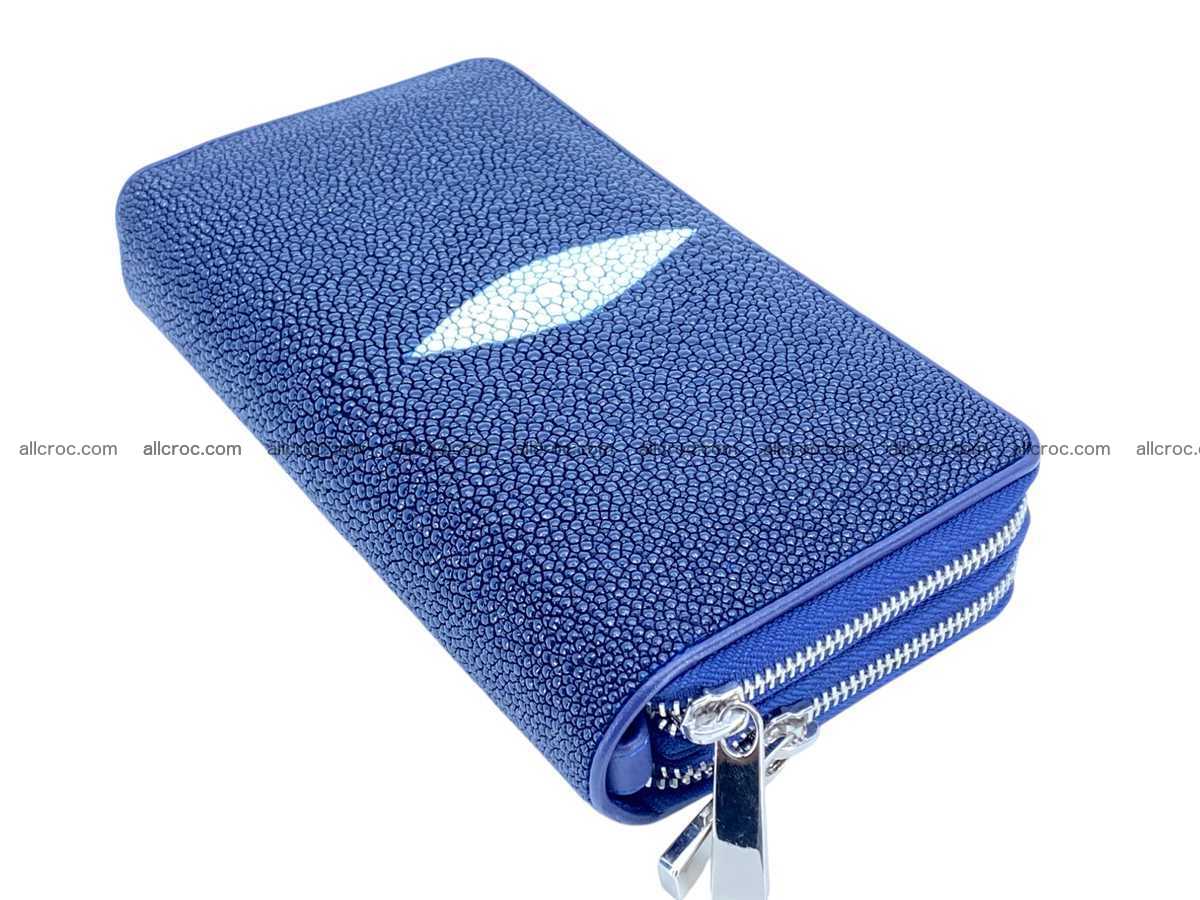 Stingray leather wallet 2 zip 2455 Foto 7
