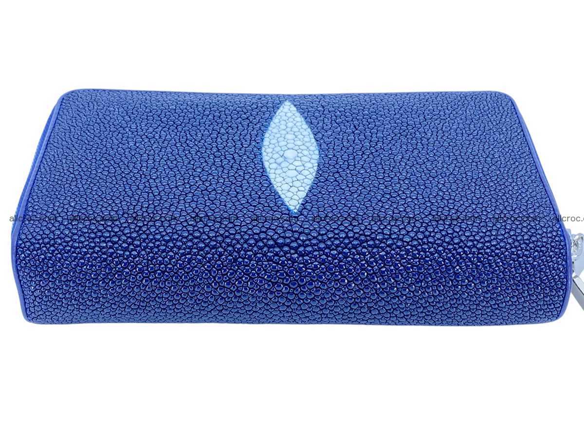 Stingray leather wallet 2 zip 2455 Foto 5