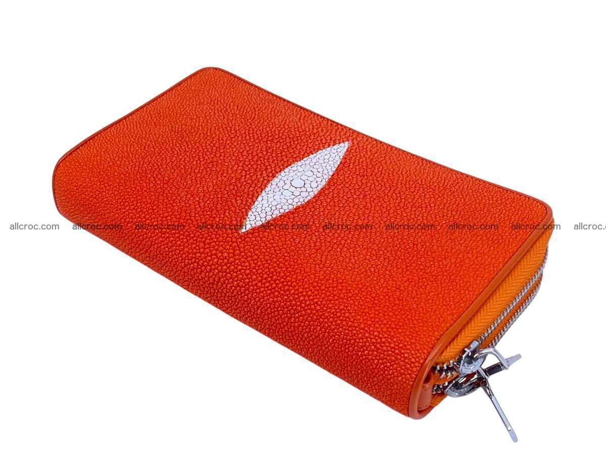 Stingray leather wallet 2 zip 2454 Foto 7