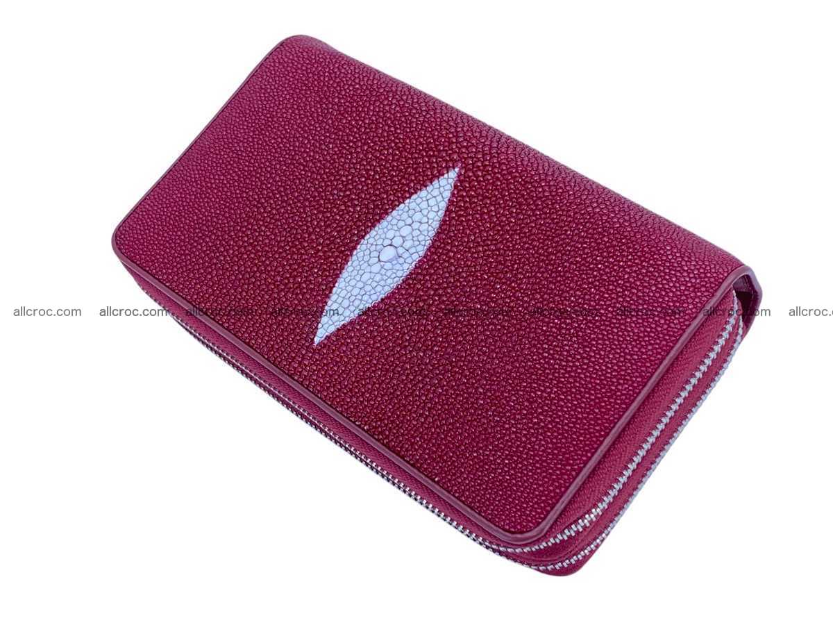 Stingray leather wallet 2 zip 2457 Foto 2