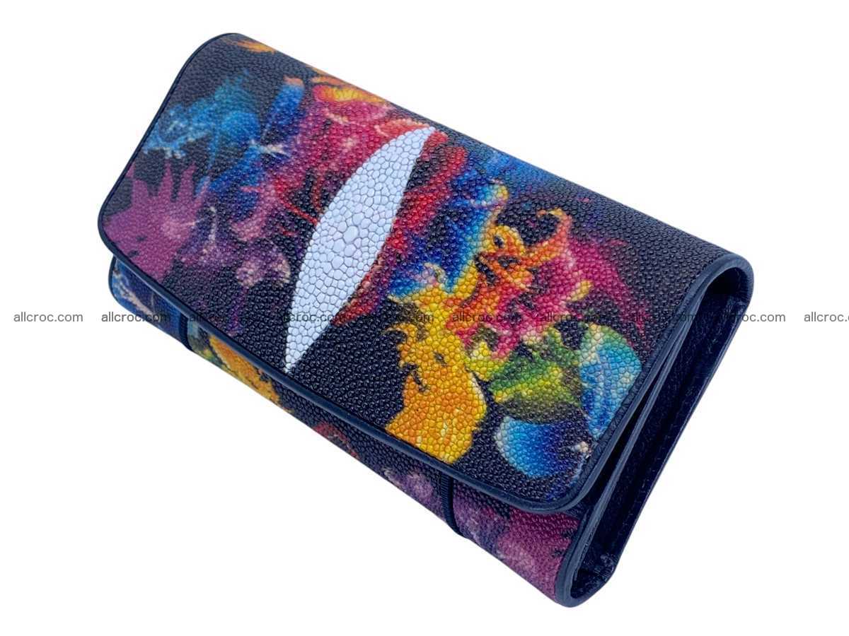 Stingray leather wallet 2674 Foto 2