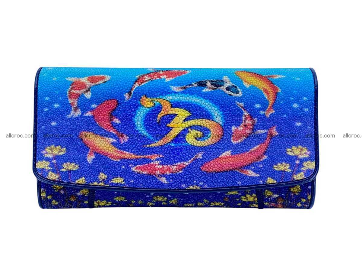 Stingray leather wallet 2670 Foto 0