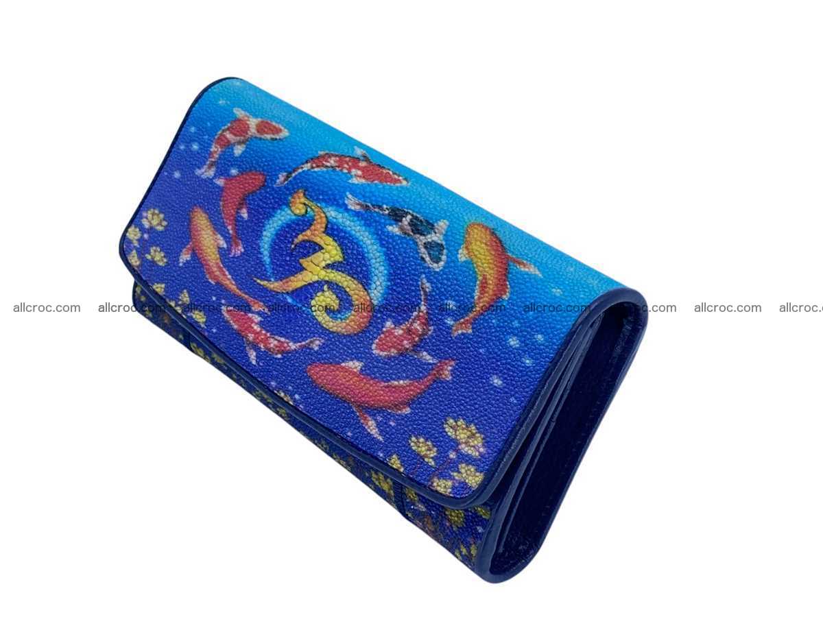 Stingray leather wallet 2670 Foto 2
