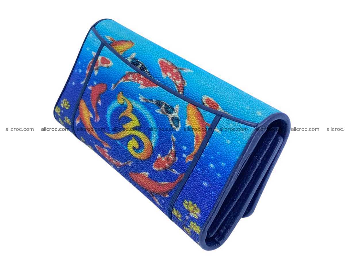 Stingray leather wallet 2670 Foto 3
