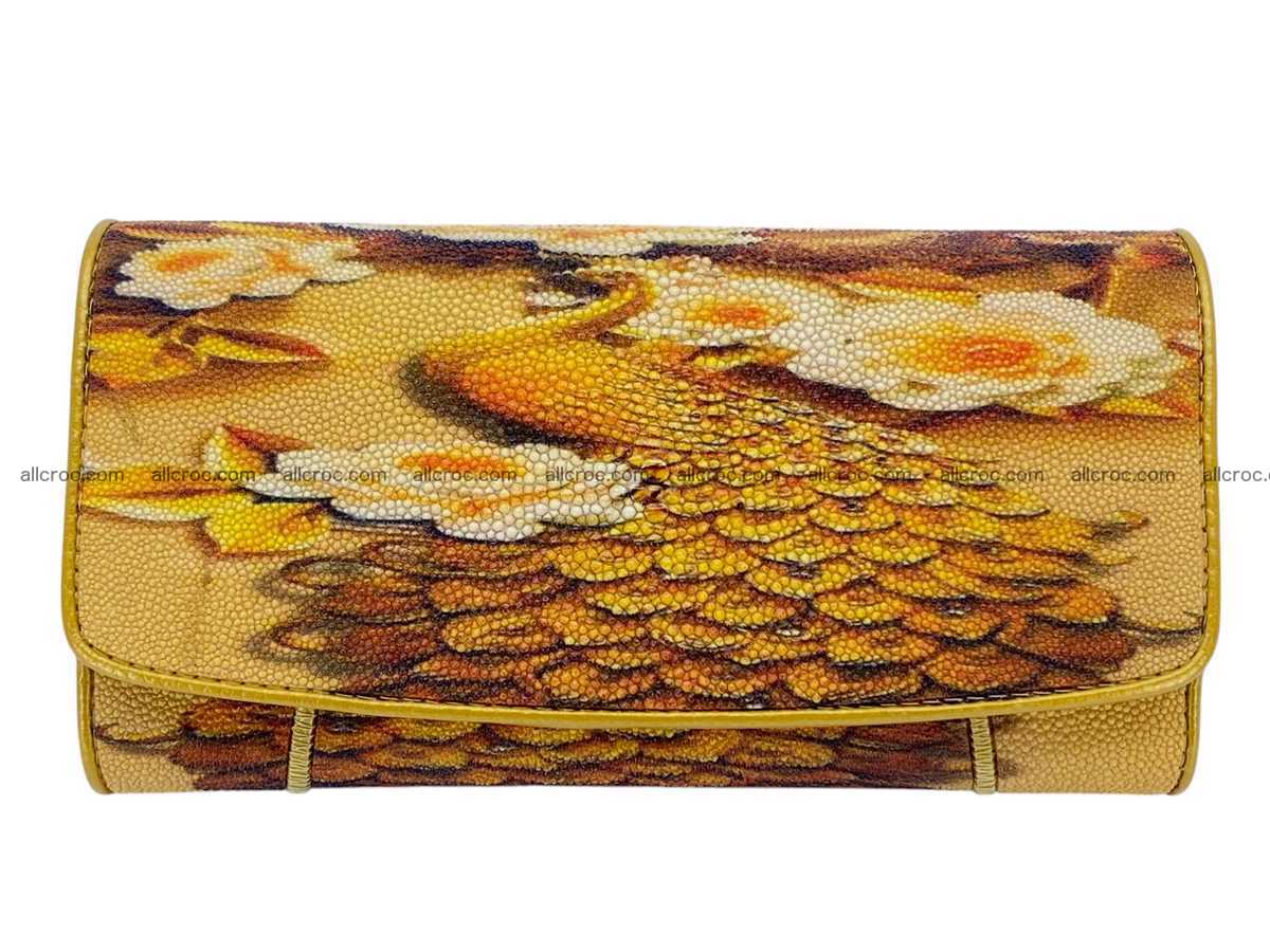 Stingray leather wallet 2681 Foto 0