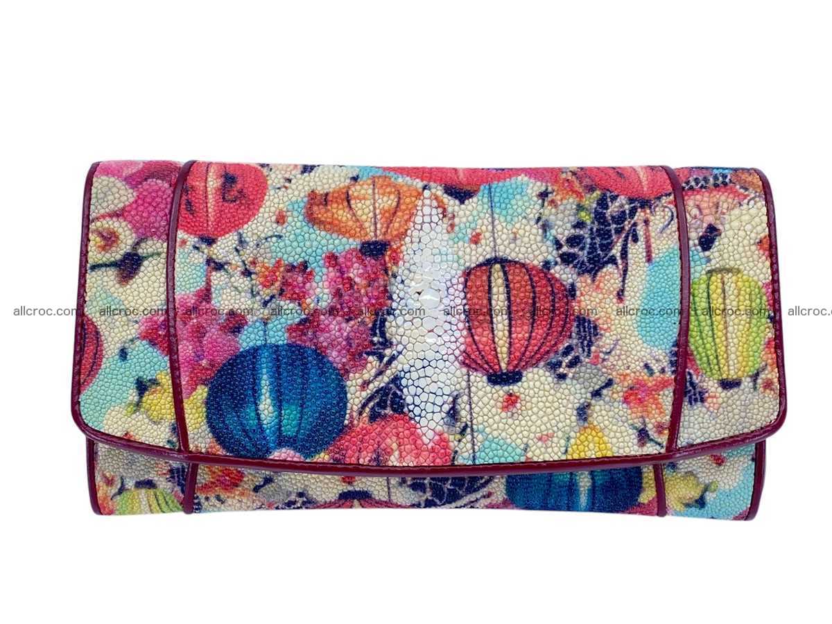 Stingray leather wallet 2677 Foto 0
