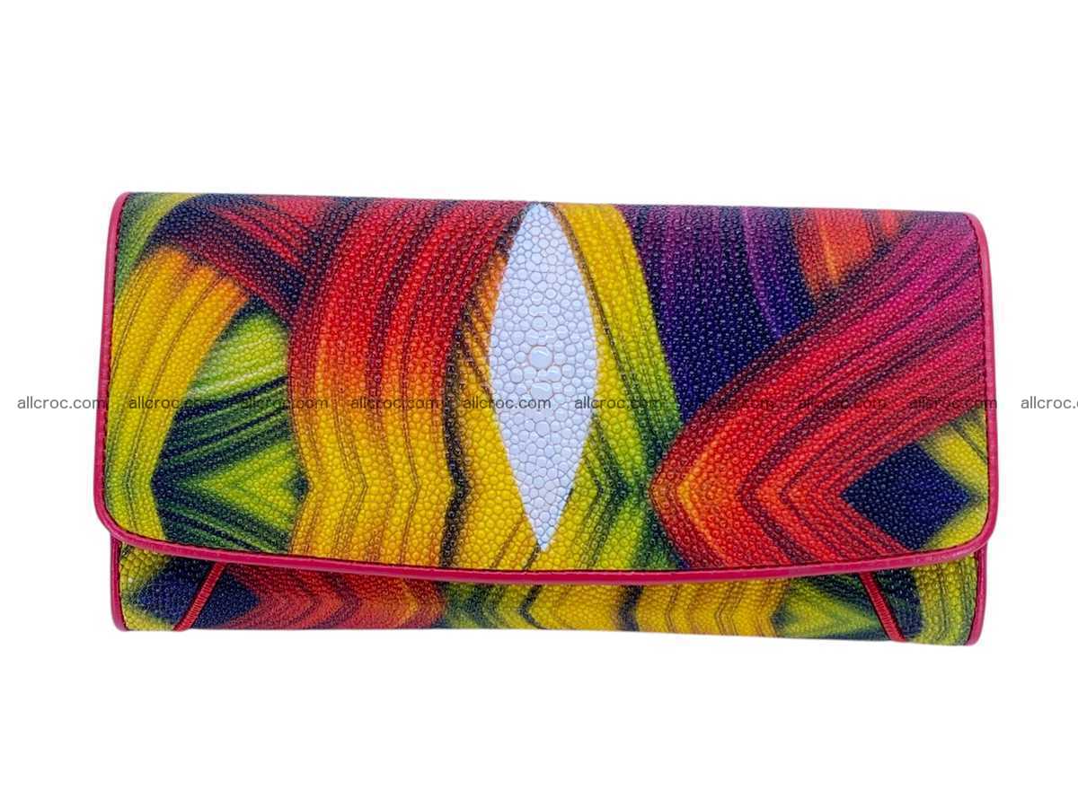 Stingray leather wallet 2666 Foto 0