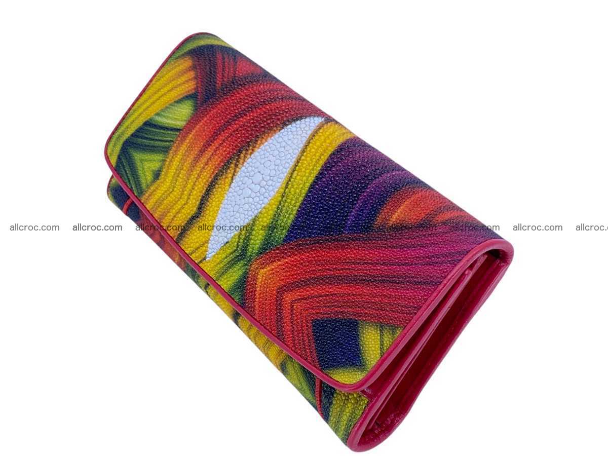 Stingray leather wallet 2666 Foto 2