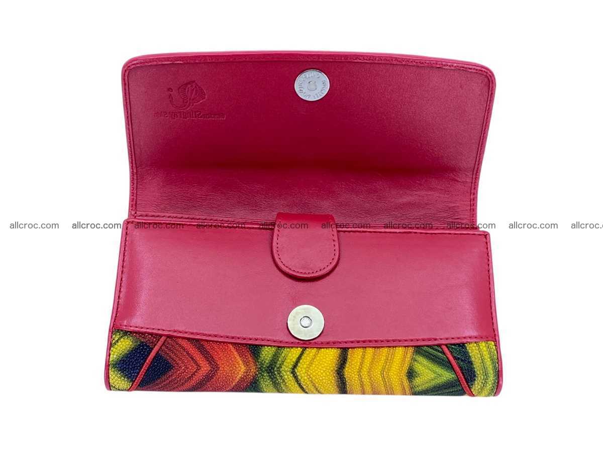 Stingray leather wallet 2666 Foto 5