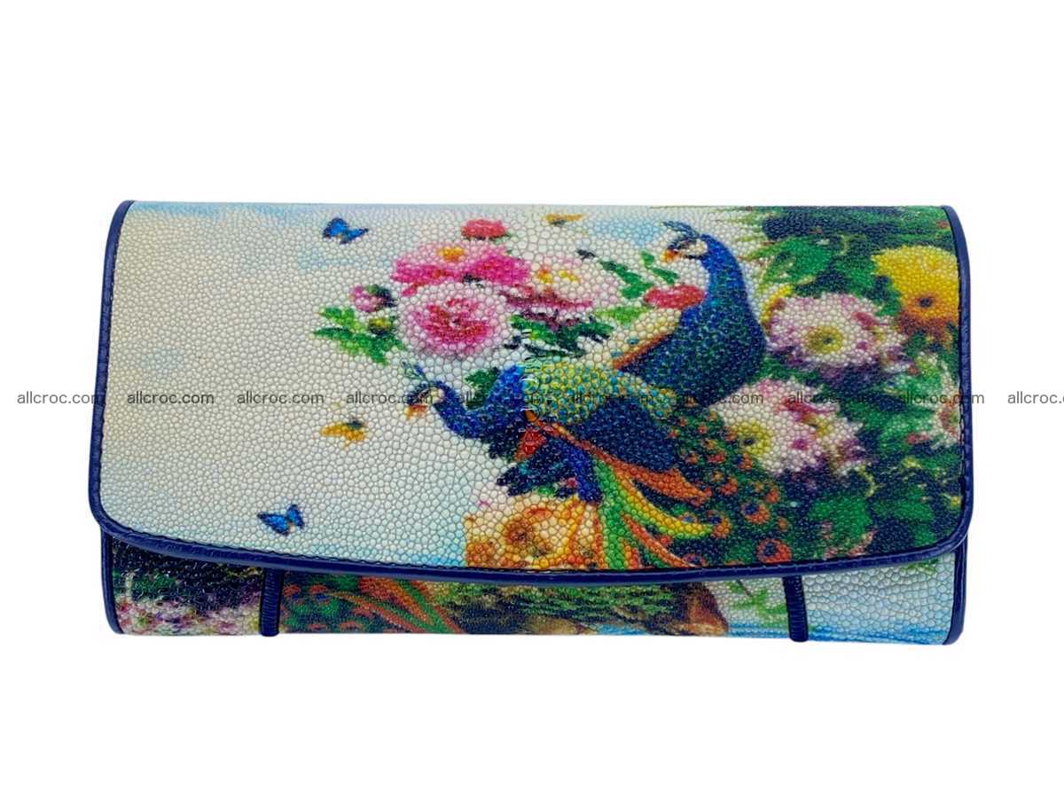 Stingray leather wallet 2671 Foto 0