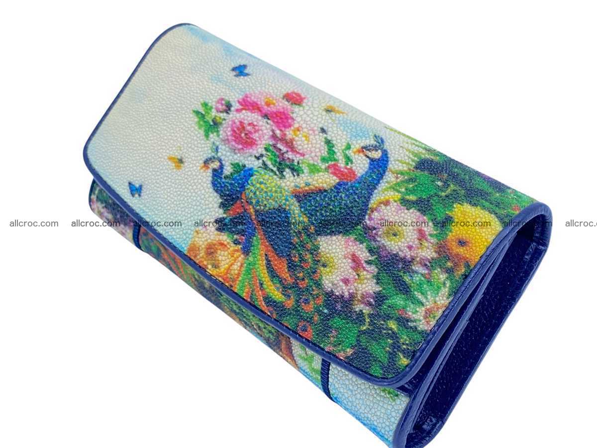 Stingray leather wallet 2671 Foto 2