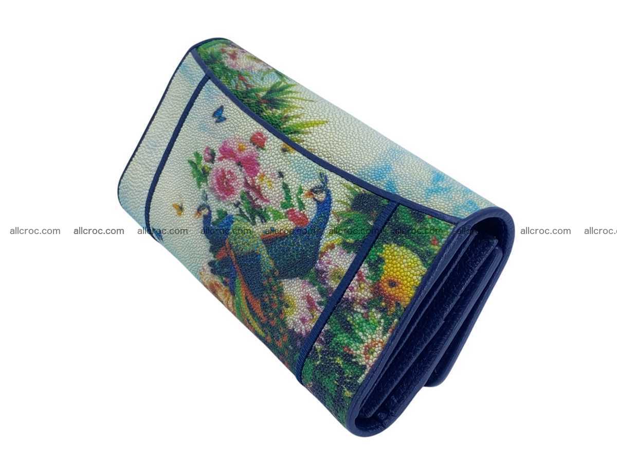 Stingray leather wallet 2671 Foto 3