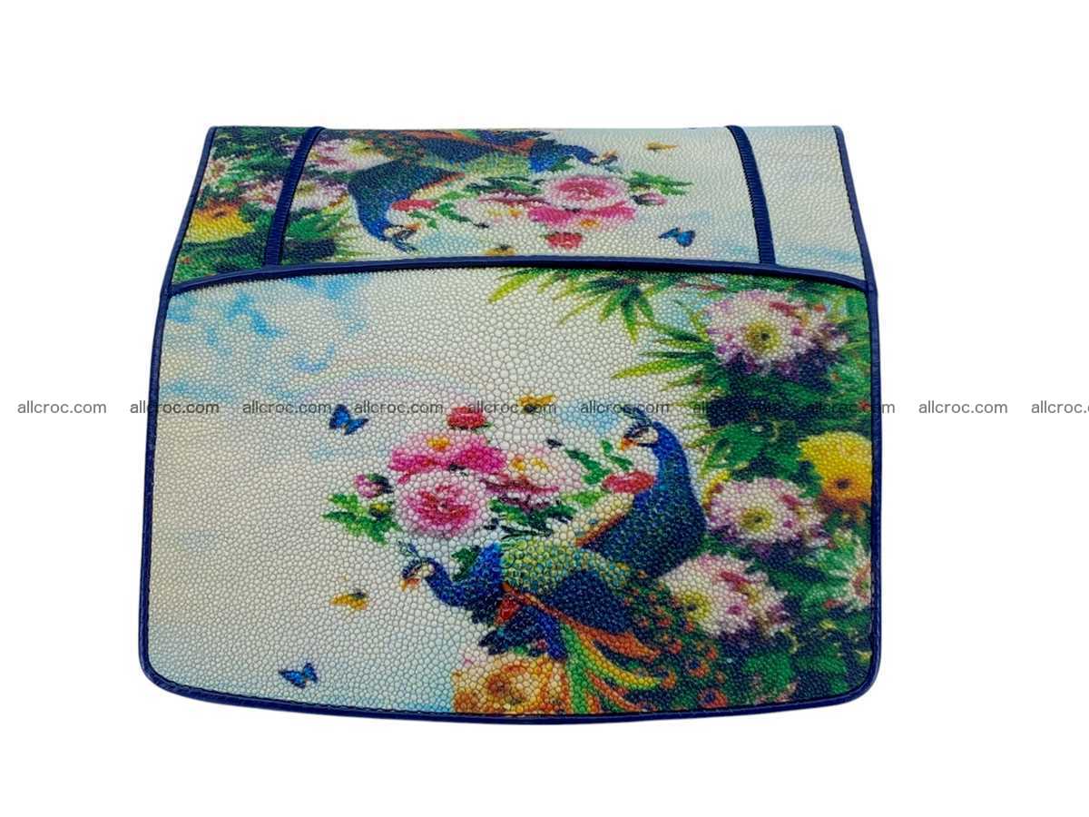 Stingray leather wallet 2671 Foto 7