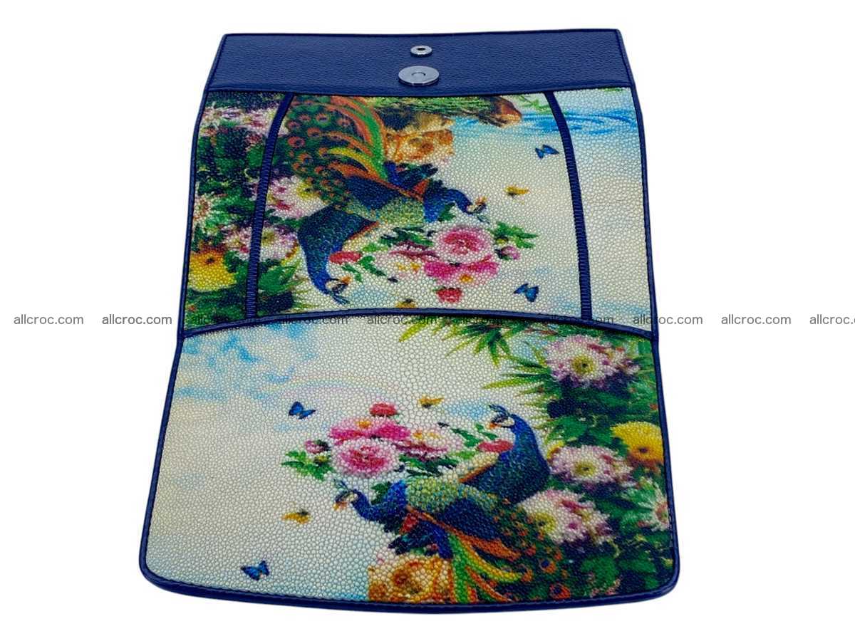 Stingray leather wallet 2671 Foto 5