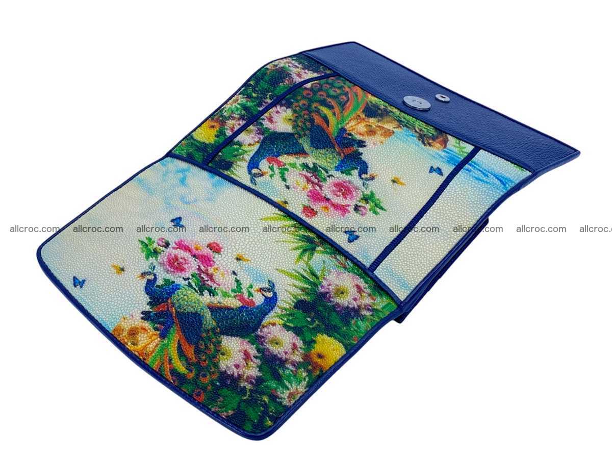 Stingray leather wallet 2671 Foto 4