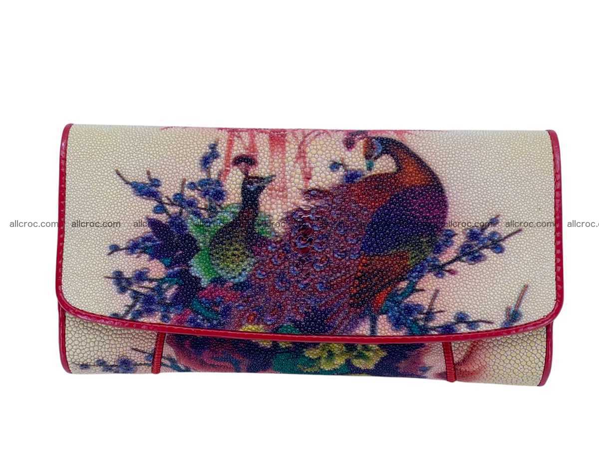 Stingray leather wallet 2668 Foto 0