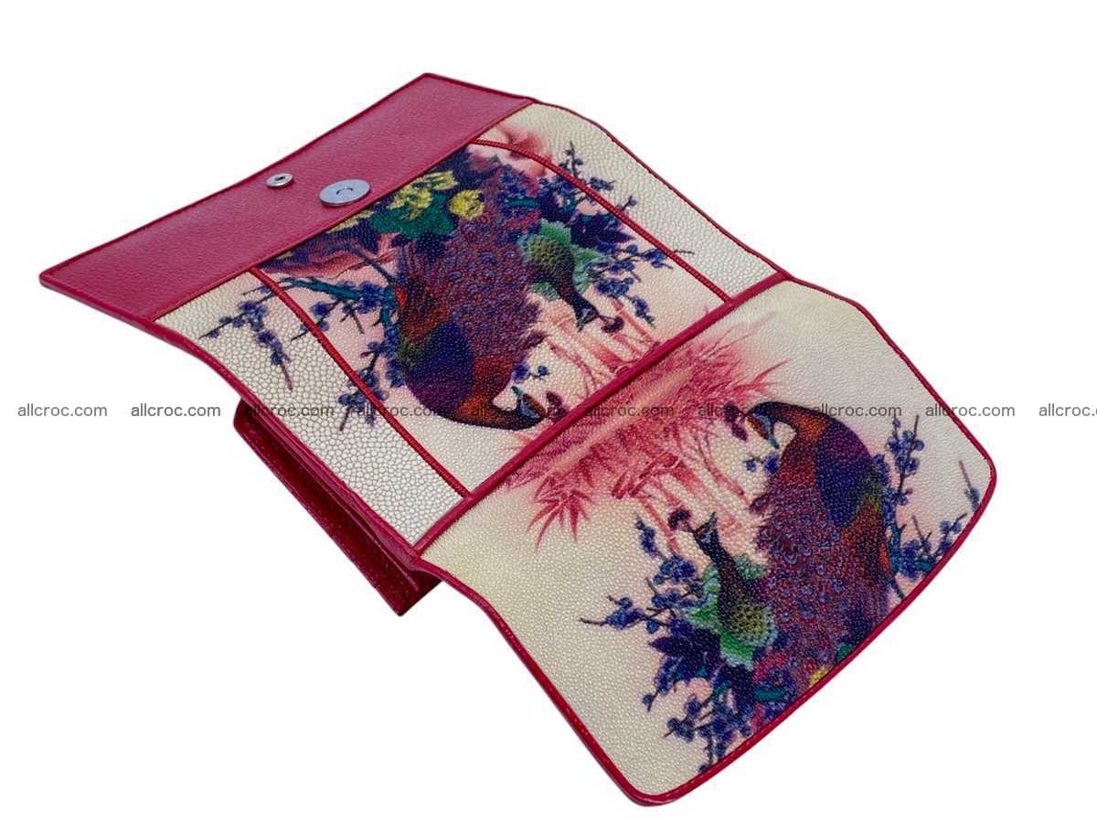 Stingray leather wallet 2668 Foto 6