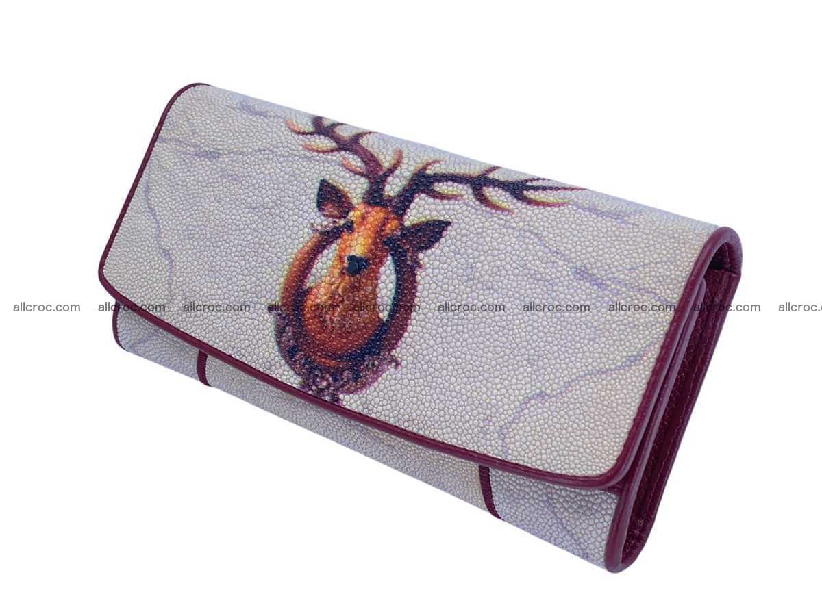 Stingray leather wallet 2678 Foto 2