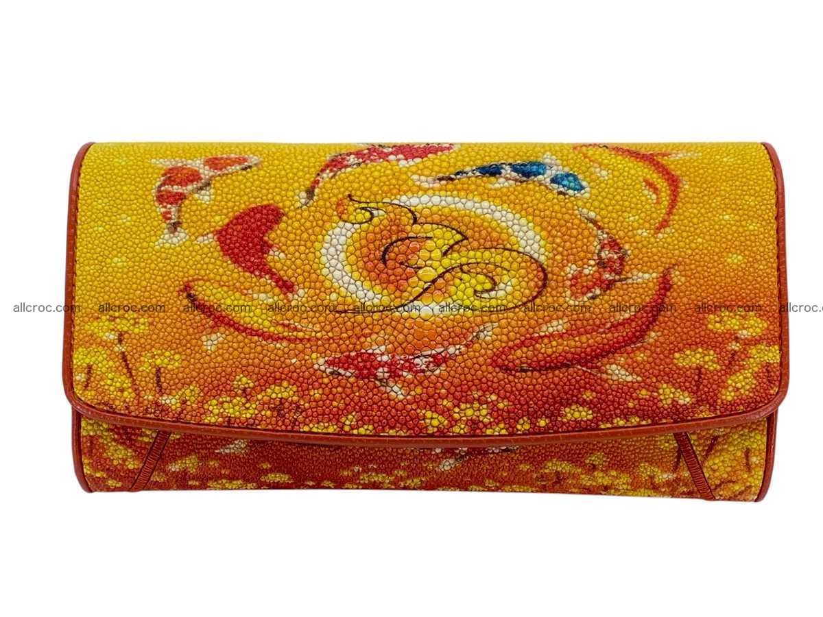 Stingray leather wallet 2679 Foto 0