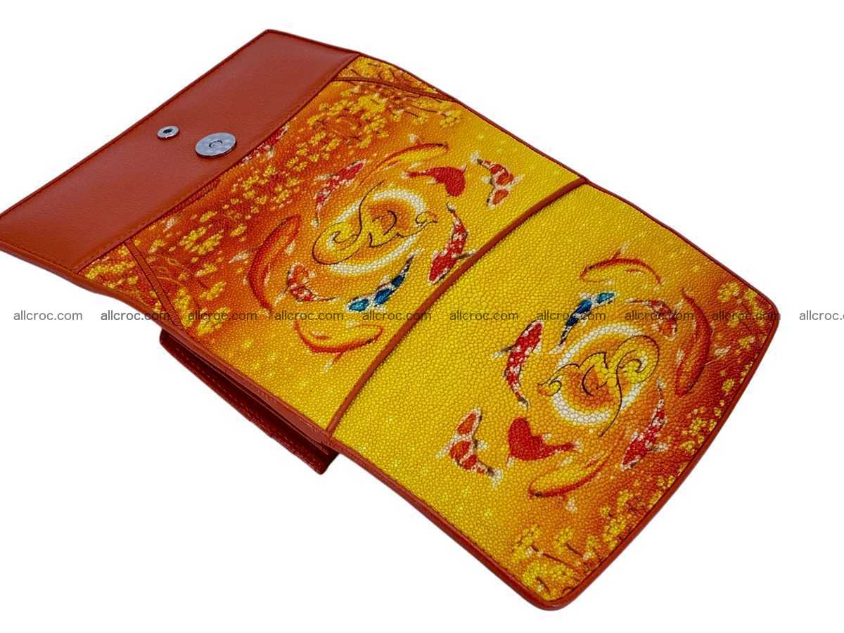Stingray leather wallet 2679 Foto 5