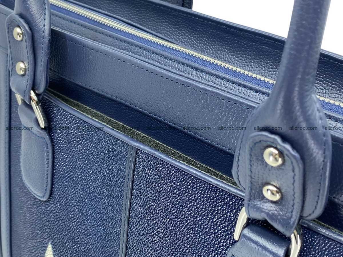 Stingray leather bag A4 2562 Foto 4