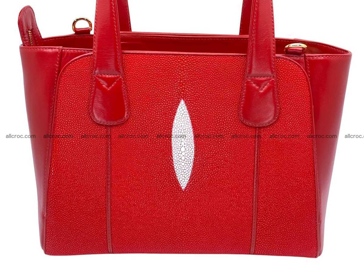 Stingray leather bag A4 2563 Foto 2