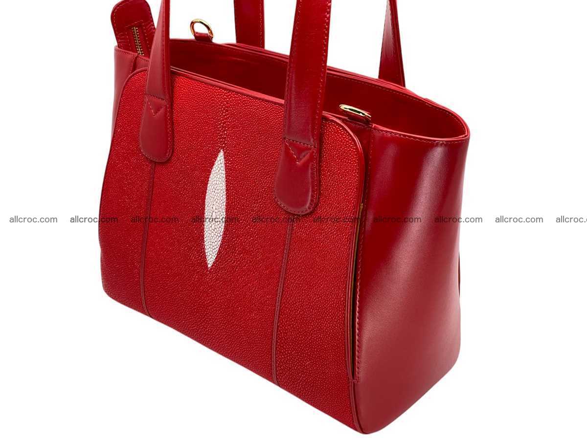 Stingray leather bag A4 2563 Foto 4