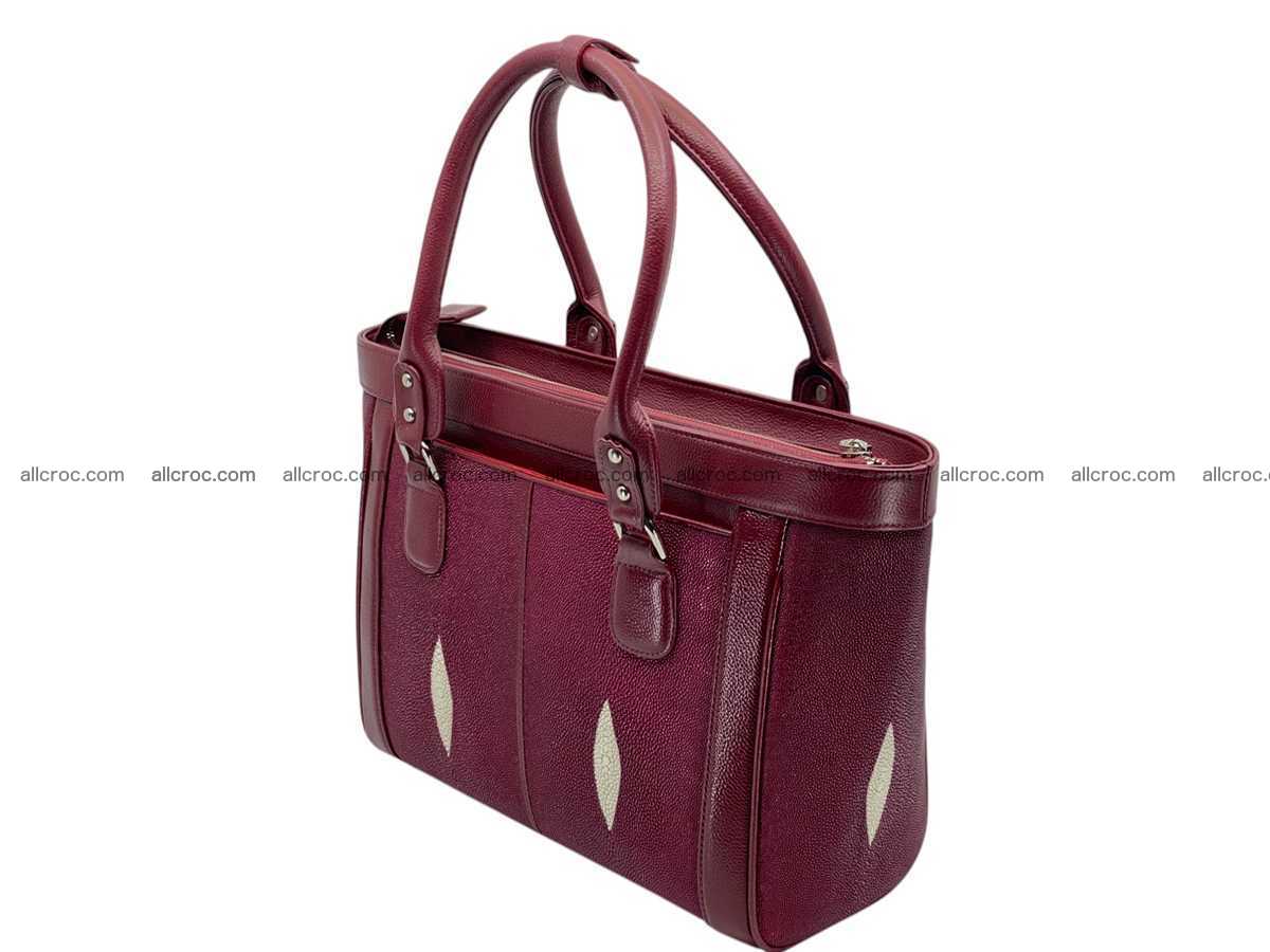 Stingray leather bag A4 2561 Foto 2