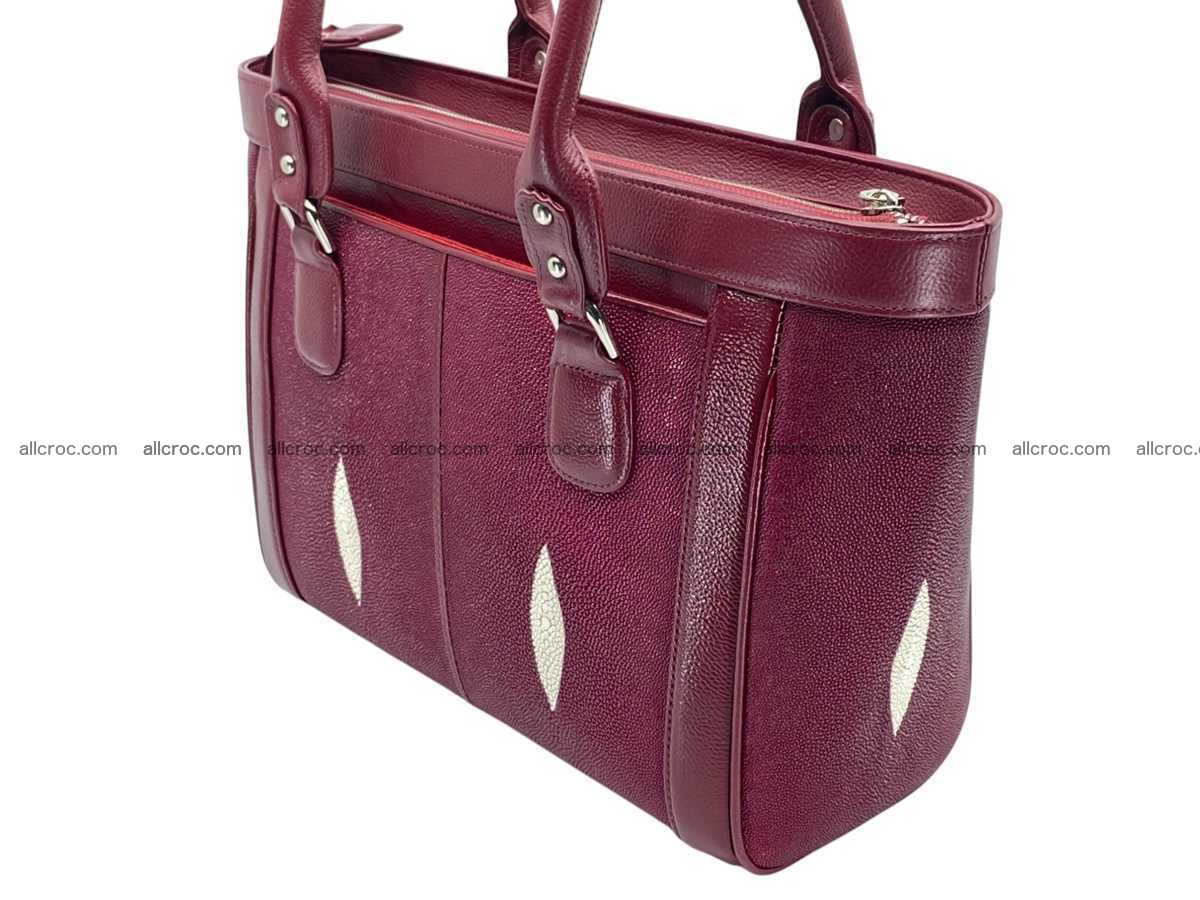 Stingray leather bag A4 2561 Foto 3
