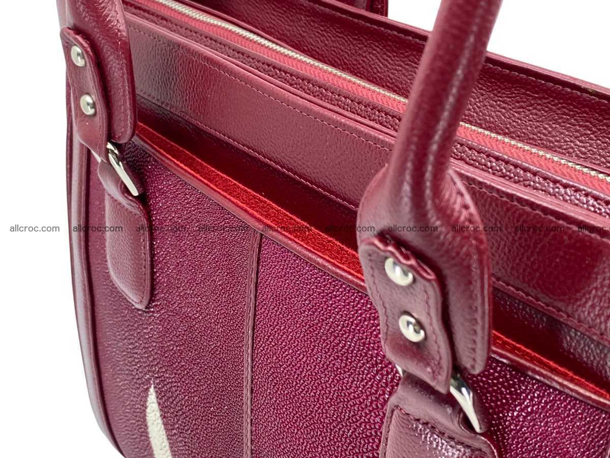 Stingray leather bag A4 2561 Foto 4