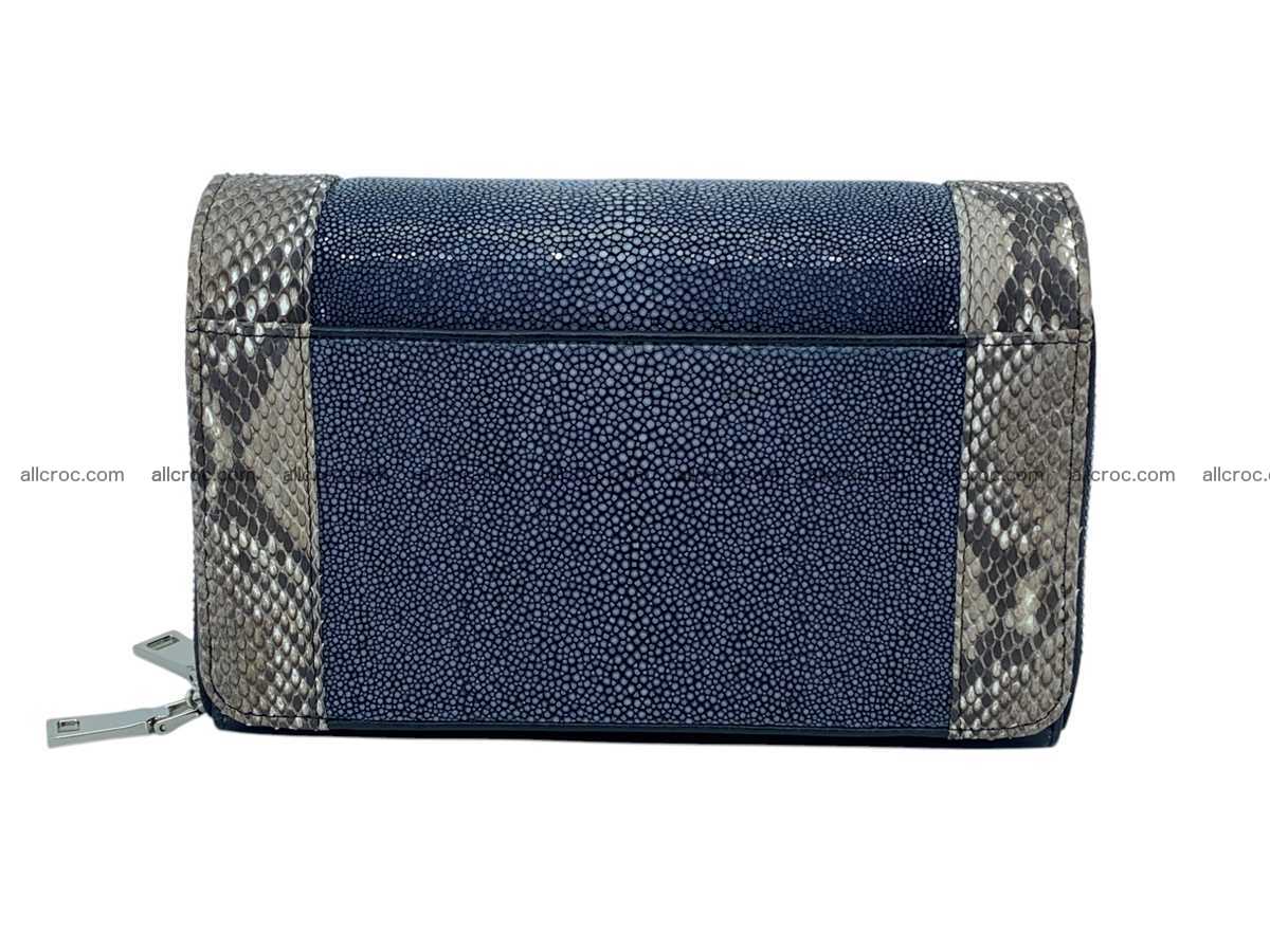 Polished Stingray leather women’s bag 2467 Foto 1