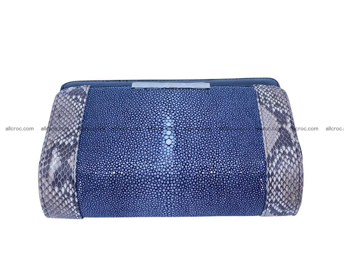 Polished Stingray leather women’s bag 2467 Foto 5