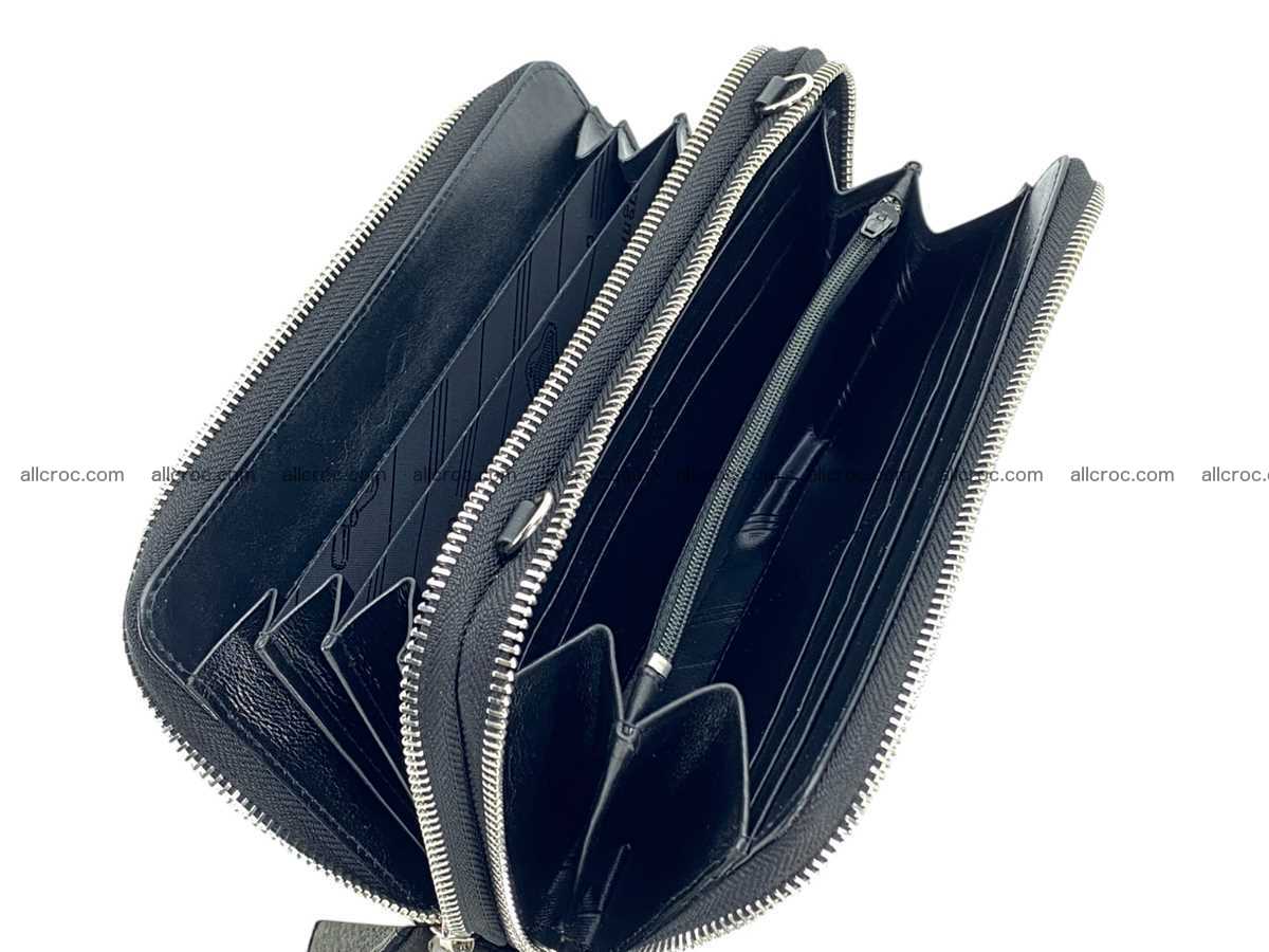 Stingray leather women’s clutch 2 zip 2438 Foto 8