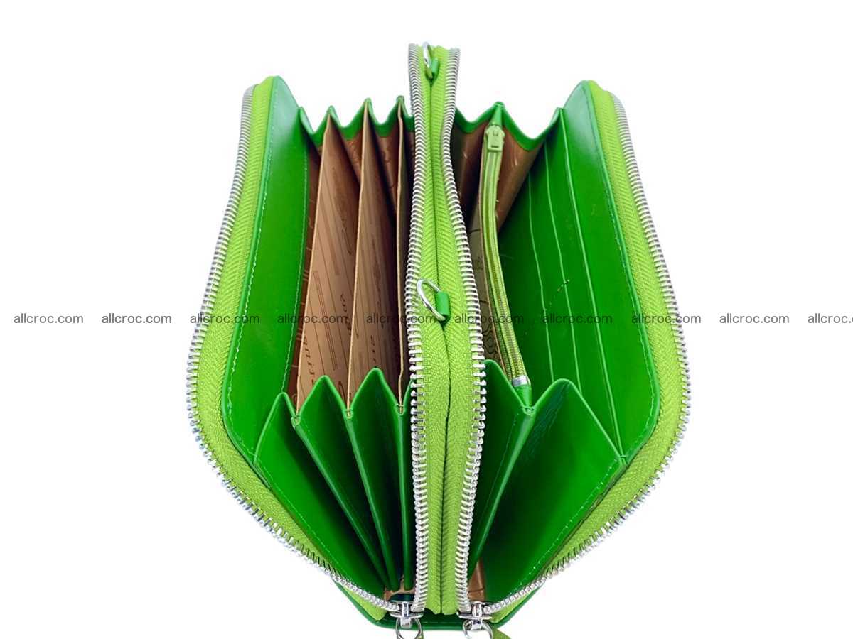 Stingray leather women’s clutch 2 zip 2439 Foto 9