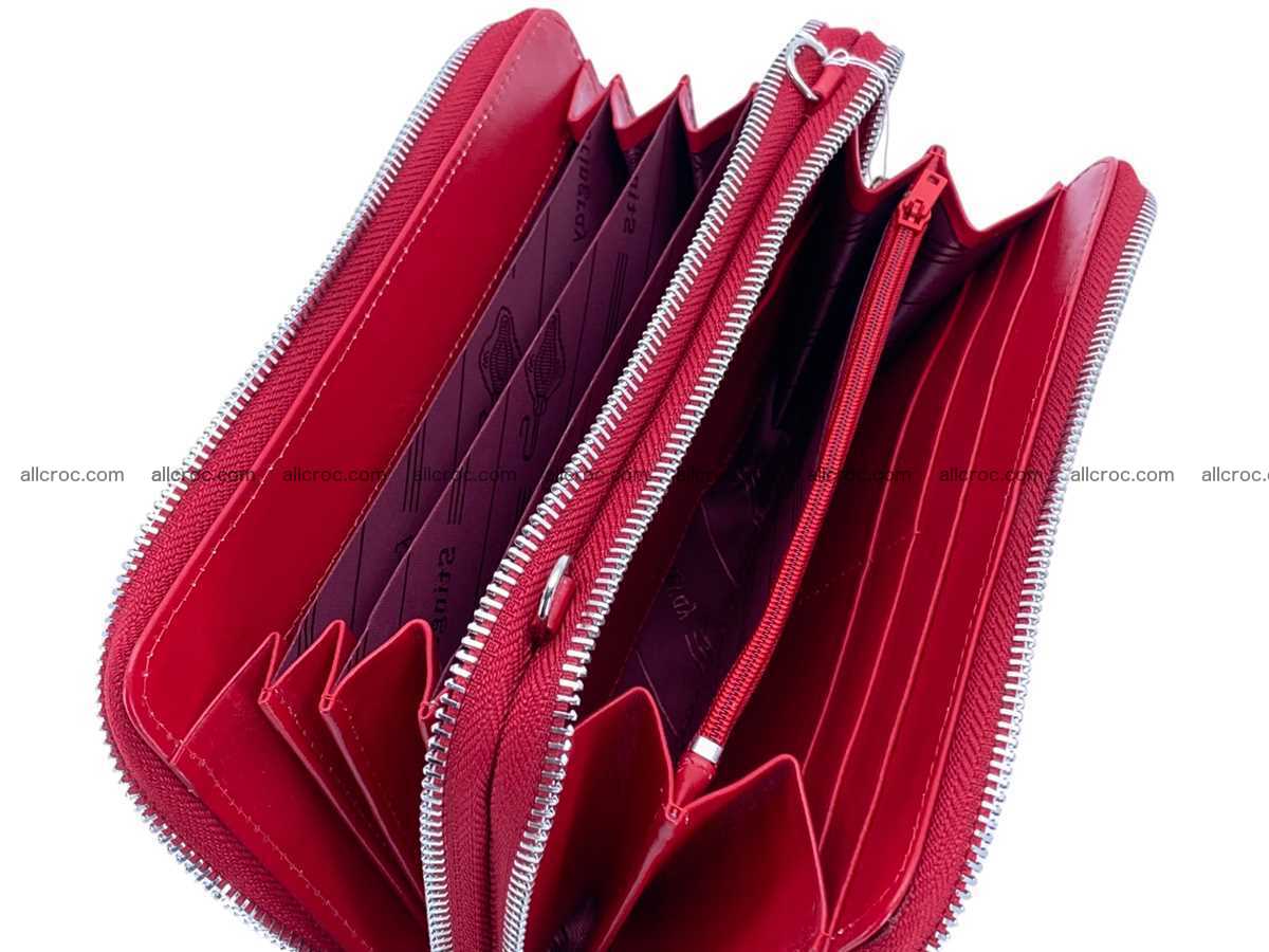 Stingray leather women’s clutch 2 zip 2440 Foto 12