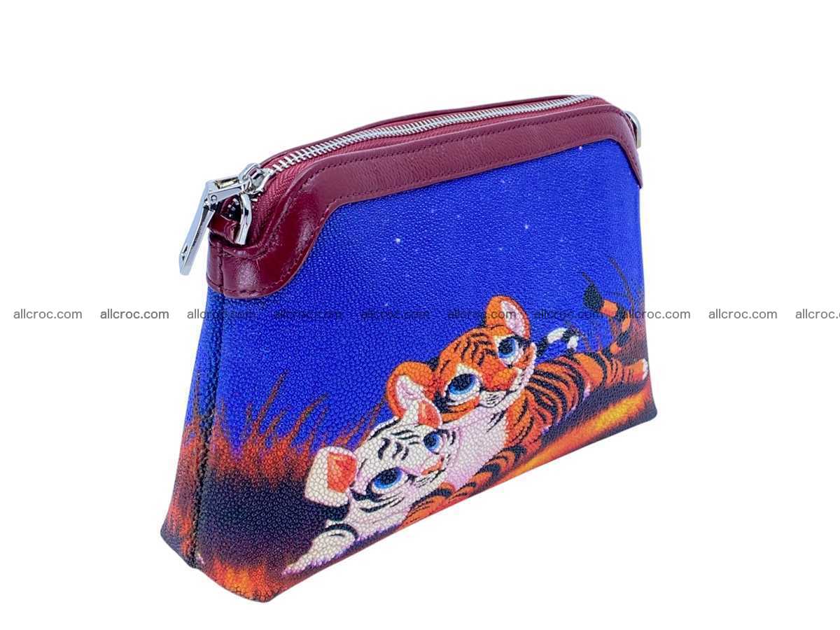 Stingray leather women’s clutch 2483 Foto 1