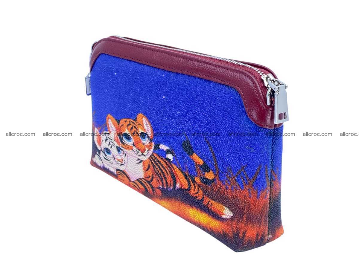 Stingray leather women’s clutch 2483 Foto 3