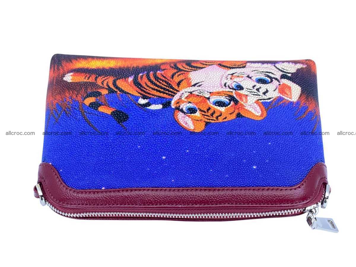 Stingray leather women’s clutch 2483 Foto 5
