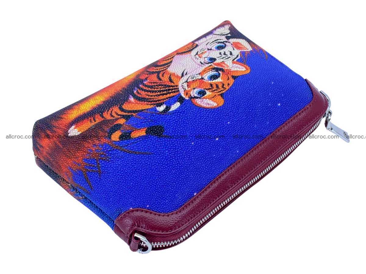 Stingray leather women’s clutch 2483 Foto 6