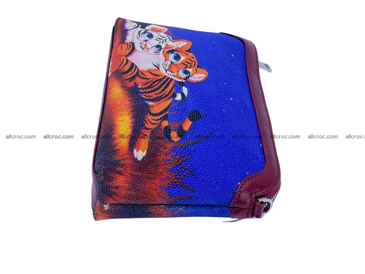 Stingray leather women’s clutch 2483 Foto 7