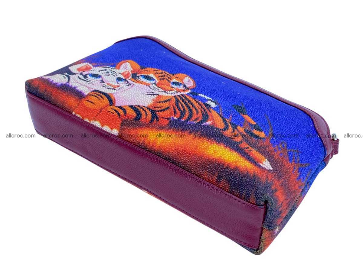 Stingray leather women’s clutch 2483 Foto 8