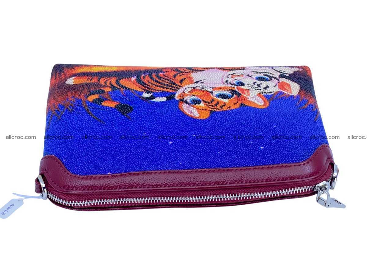 Stingray leather women’s clutch 2483 Foto 12