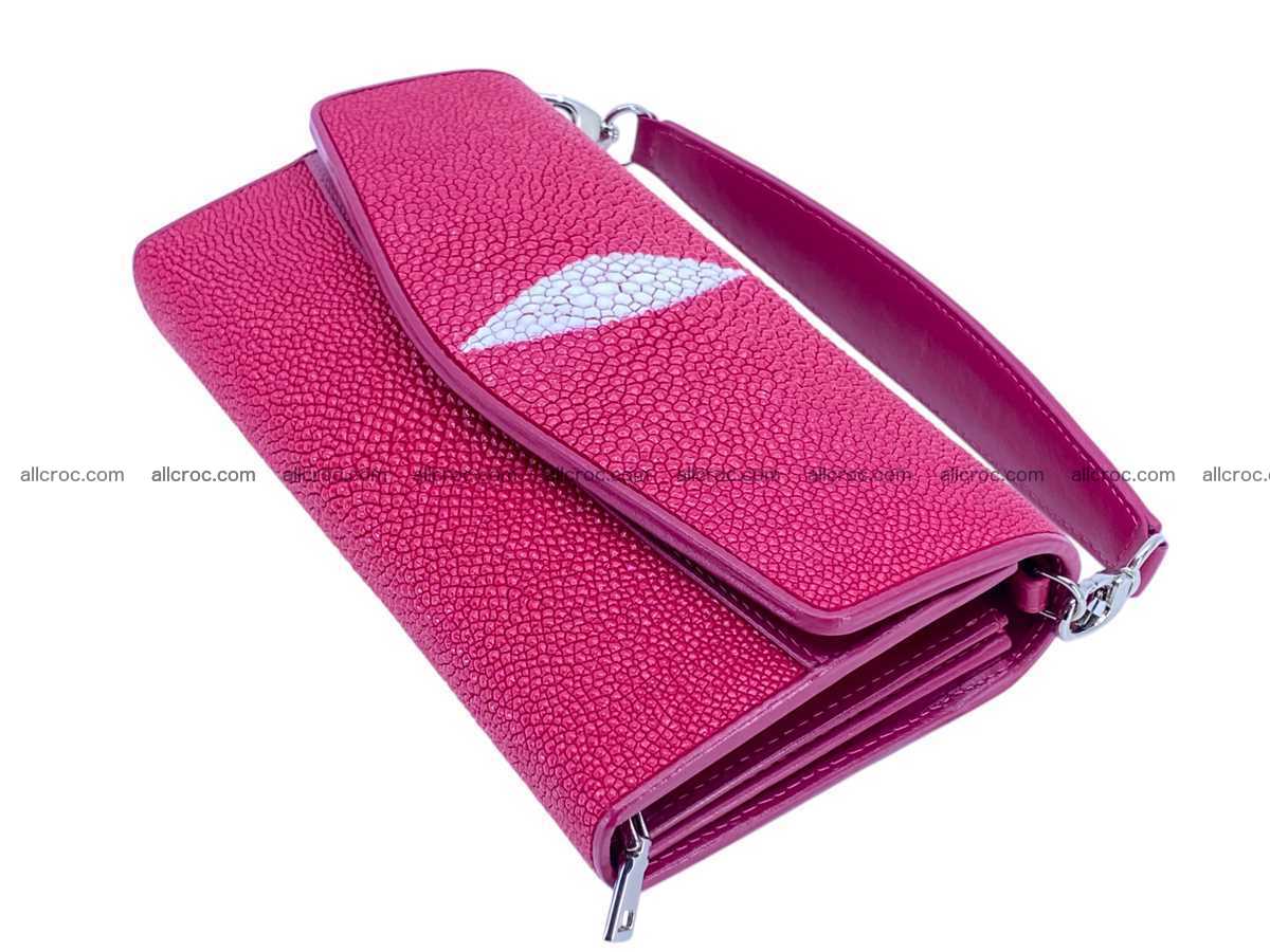 Stingray leather women’s clutch 2459 Foto 4